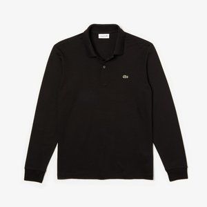 Classic fit long-sleeve polo shirt